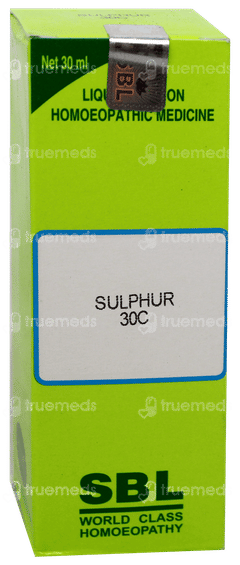 Sbl Sulphur 30C Dilution 30Ml
